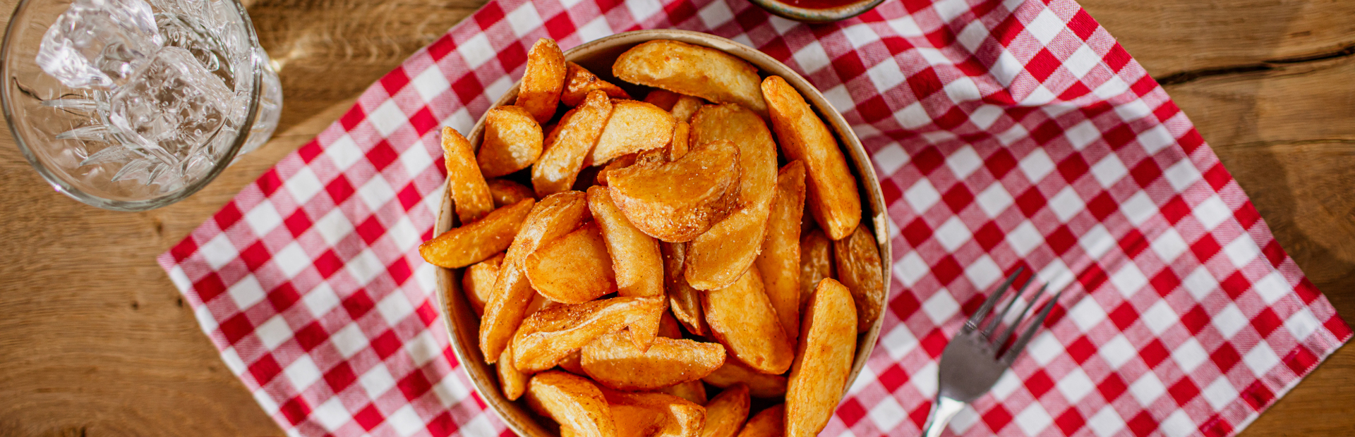 Chili-Honig Dip mit Country Wedges Klassisch-Pikant
