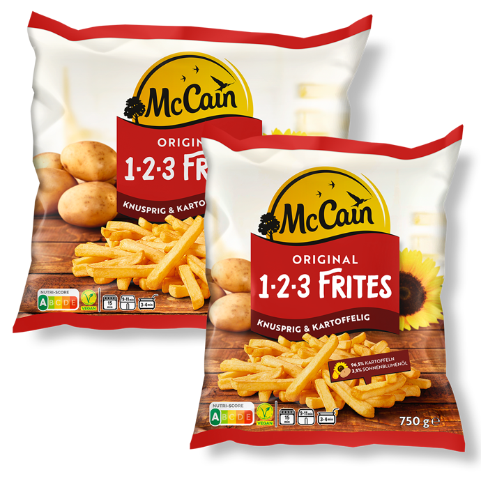 McCain Original 1.2.3 Frites