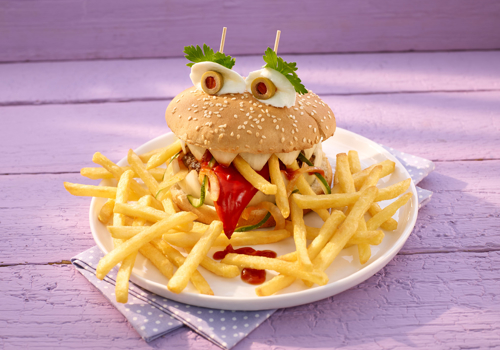 Burgermonster mit Golden Longs