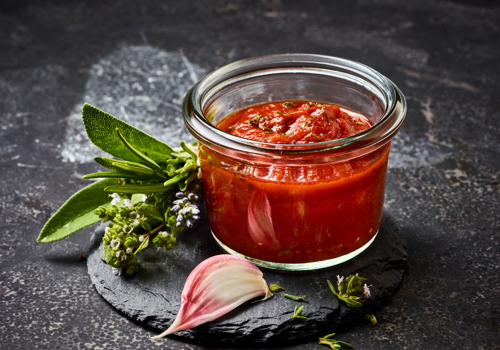 Ketchup à la Provençale mit Golden Longs