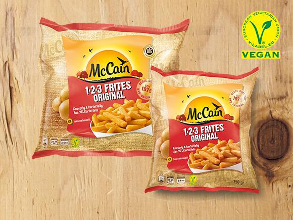 1.2.3 Frites Original 750g und 1500g Produktabbildung
