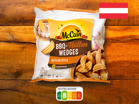 McCain BBQ-Hütten Wedges 750g