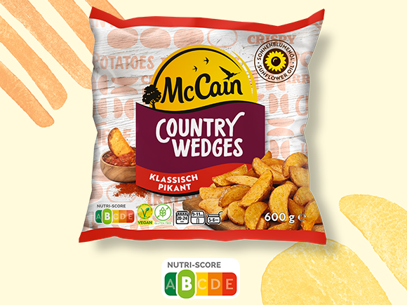Country Wedges klassisch-pikant