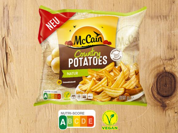 McCain Country Potatoes Natur 625g