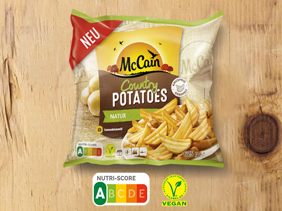 McCain Country Potatoes Natur 625g