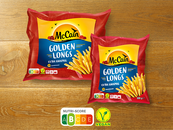 McCain Golden Longs 600 g und 1000 g