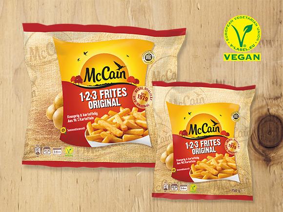 1.2.3 Frites Original 750g und 1500g Produktabbildung