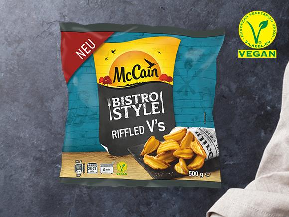 Bistro Style Riffled V's 500g