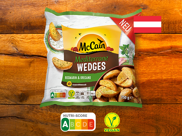 Mediterrane Wedges 750g