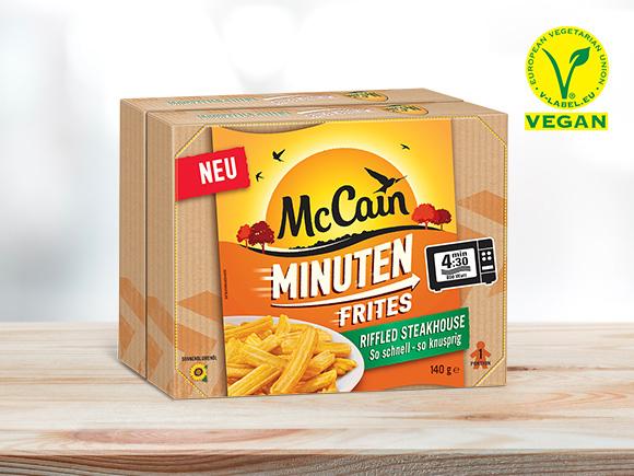 McCain Minuten Frites Riffled Steakhouse 2x140g