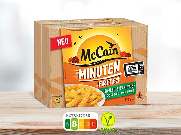 McCain Minuten Frites Riffled Steakhouse 2x140g