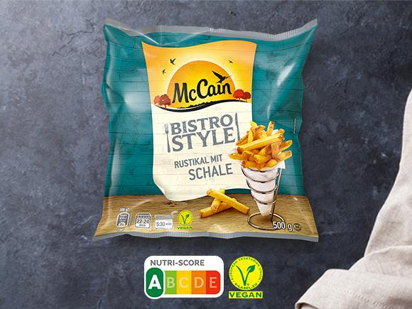 McCain Bistro Style Rustikal mit Schale 500g
