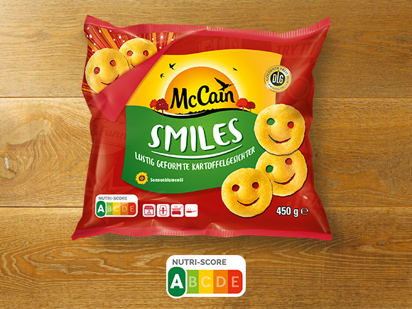 McCain Smiles 450g