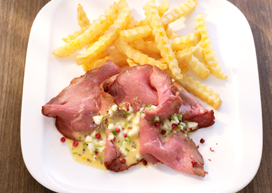 Roastbeef mit Chef Frites