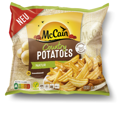 McCain Country Potatoes Natur