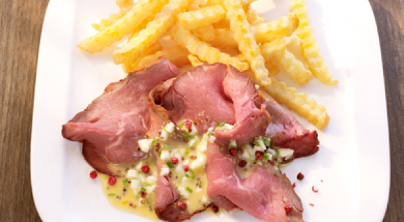 Roastbeef mit Chef Frites