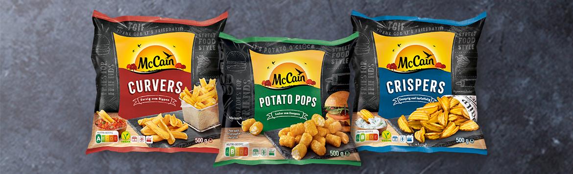 McCain - Tiefgekühlte Kartoffelprodukte