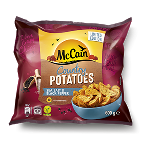 Country Potatoes Sea Salt & Black Pepper