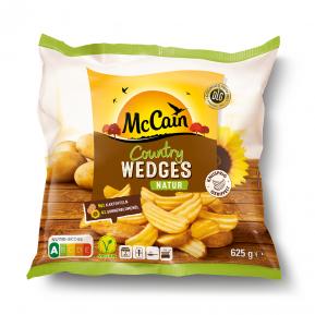 McCain Country Wedges Natur 625g