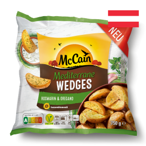 McCain Mediterrane Wedges 750g